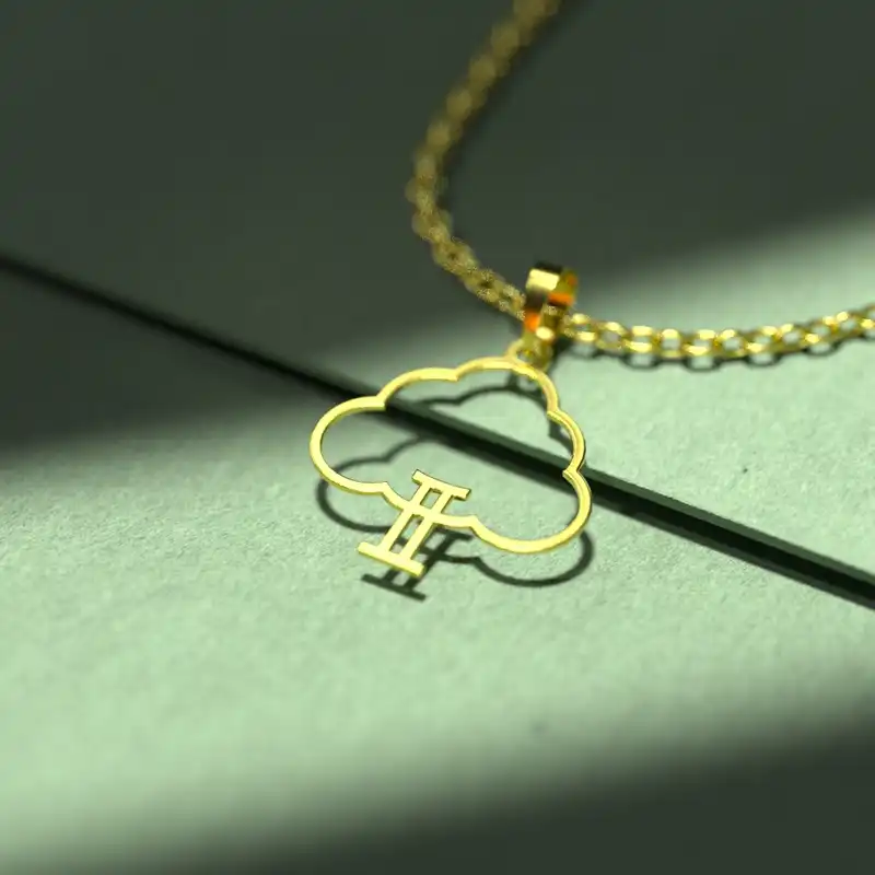 گردنبند طلا 18 عیار زنانه مدوپد مدل درخت کد F3-1-1256