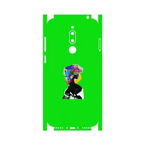 MAHOOT Collage of Women Portrait 3-FullSkin Cover Sticker for Meizu M6T