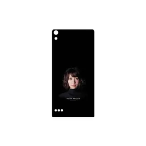 MAHOOT Portrait of an Asian Woman Cover Sticker for Huawei Ascend P6