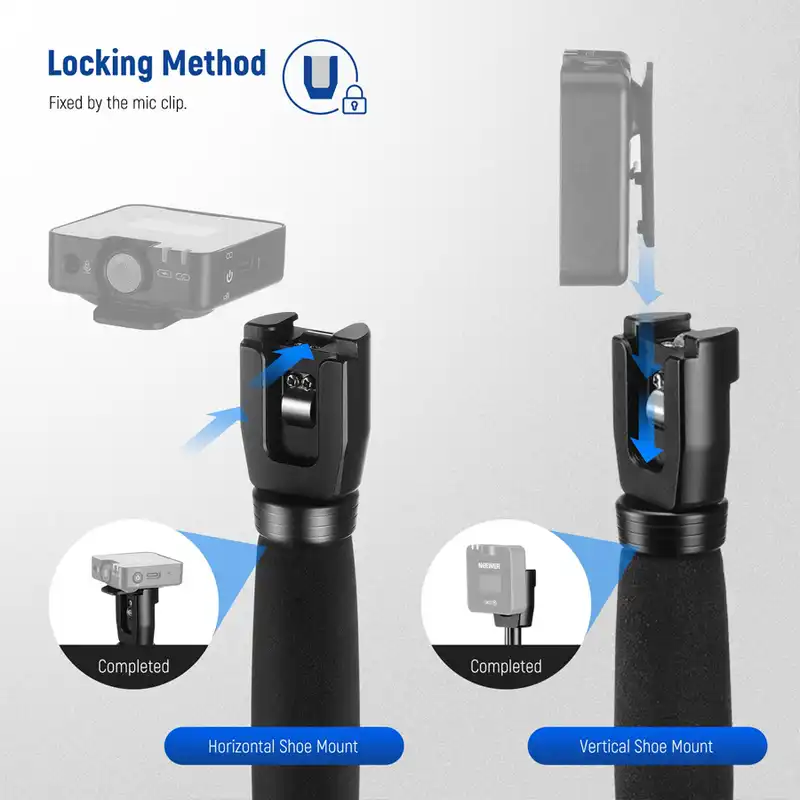 پایه نگهدارنده میکروفون بی سیم نیویر مدل MS004