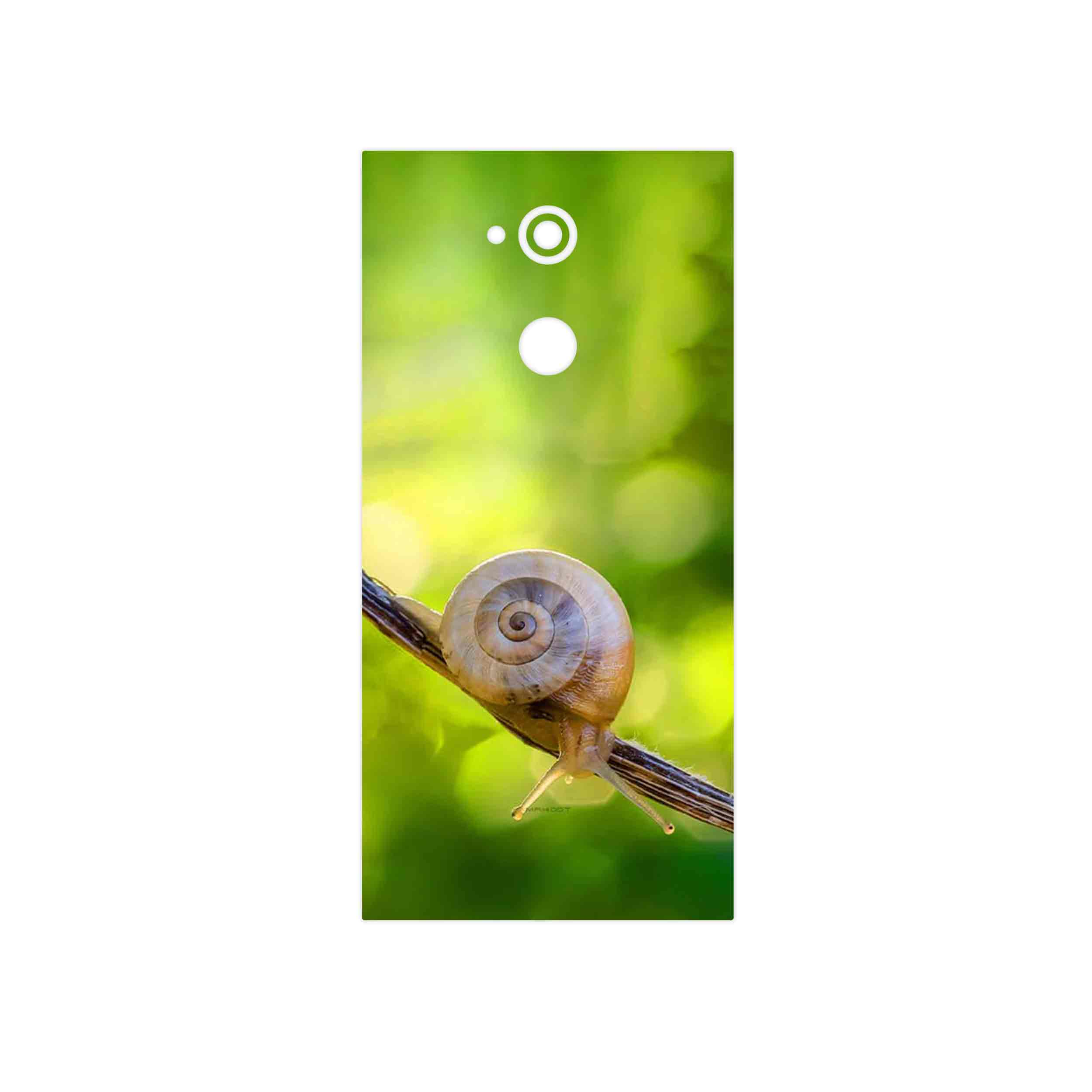 برچسب پوششی ماهوت مدل Snail مناسب برای گوشی موبایل سونی Xperia XA2 Ultra