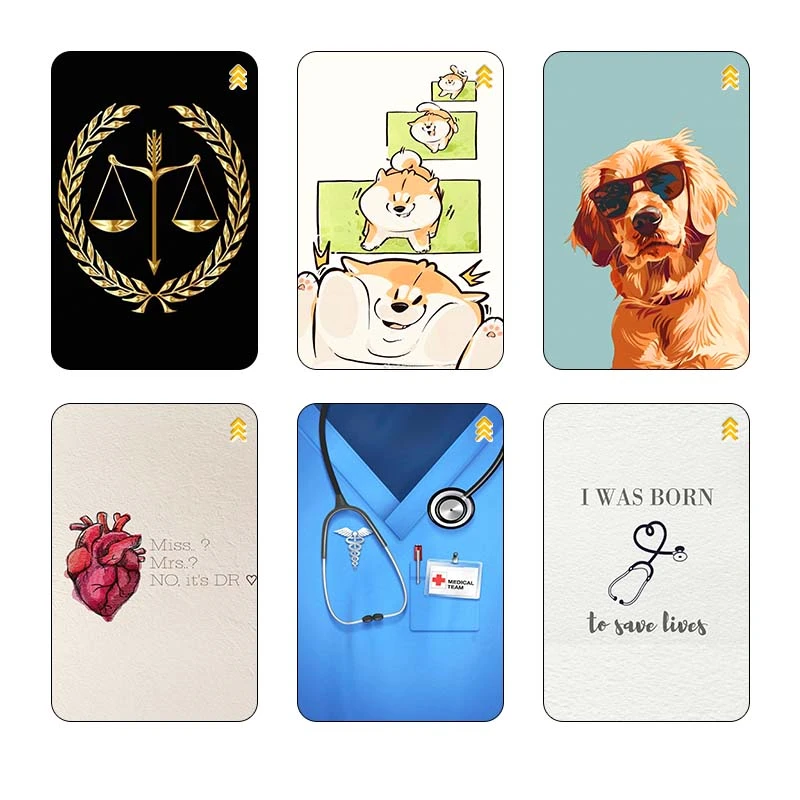 استيکر کارت کارنيکا طرح عمومی کد 98124 مجموعه 6 عددی