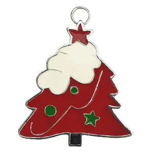 آویز گردنبند مدل درخت کاج AG414