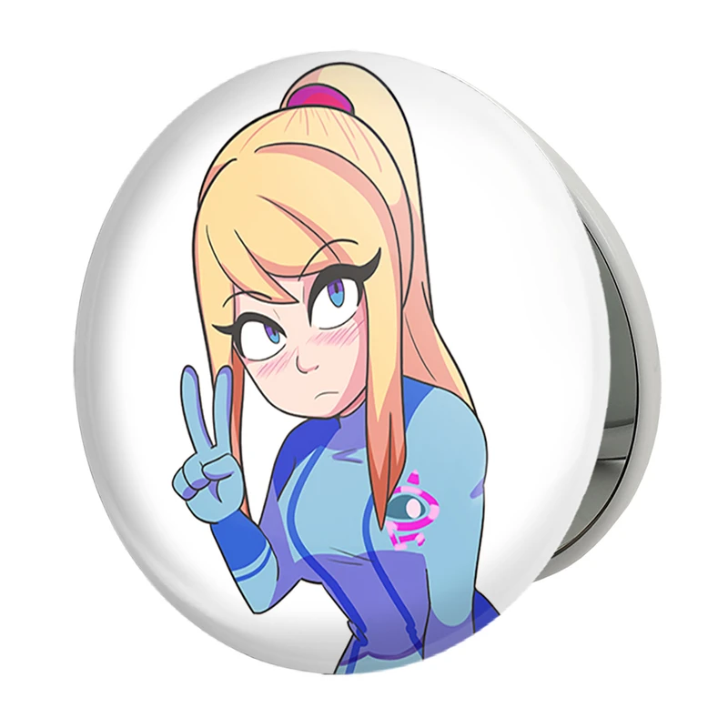 آینه جیبی خندالو طرح بازی متروید (Metroid) مدل تاشو کد 35634