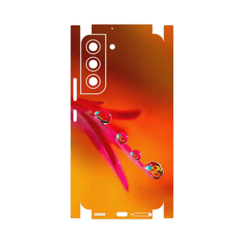 برچسب پوششی ماهوت مدل Plant dew-FullSkin مناسب برای گوشی موبایل سامسونگ Galaxy S22 5G