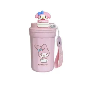 فلاسک کودک مدل عروسکی کرومی گنجایش 0.5 لیتر