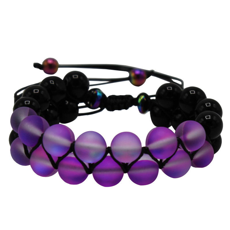 دستبند زنانه مدل مون استون و انیکس