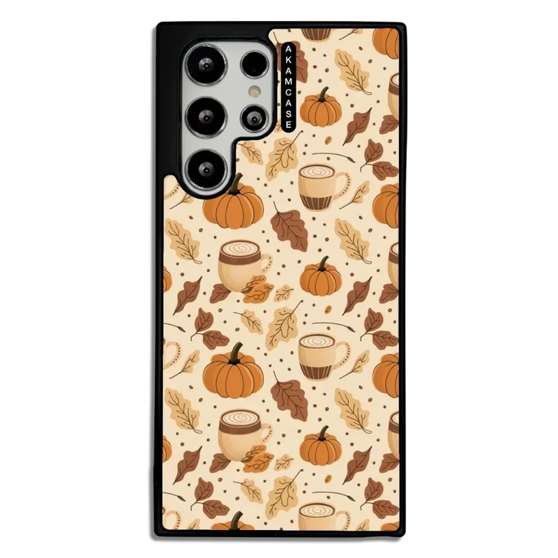 کاور آکام مدل AMC-WSGS22U-PUMPKIN-24 مناسب برای گوشی موبایل سامسونگ Galaxy S22 Ultra