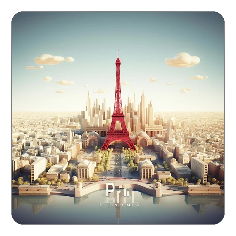 مگنت کاکتی طرح پاریس Paris مدل mp55303