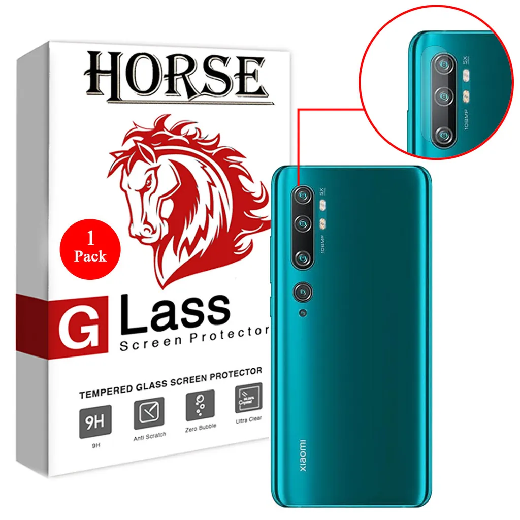 محافظ لنز دوربین هورس مدل SGL-H مناسب برای گوشی موبایل شیائومی Mi Note 10 Pro