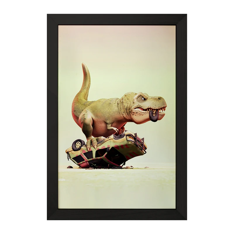 تابلو خندالو مدل دایناسور کد F965