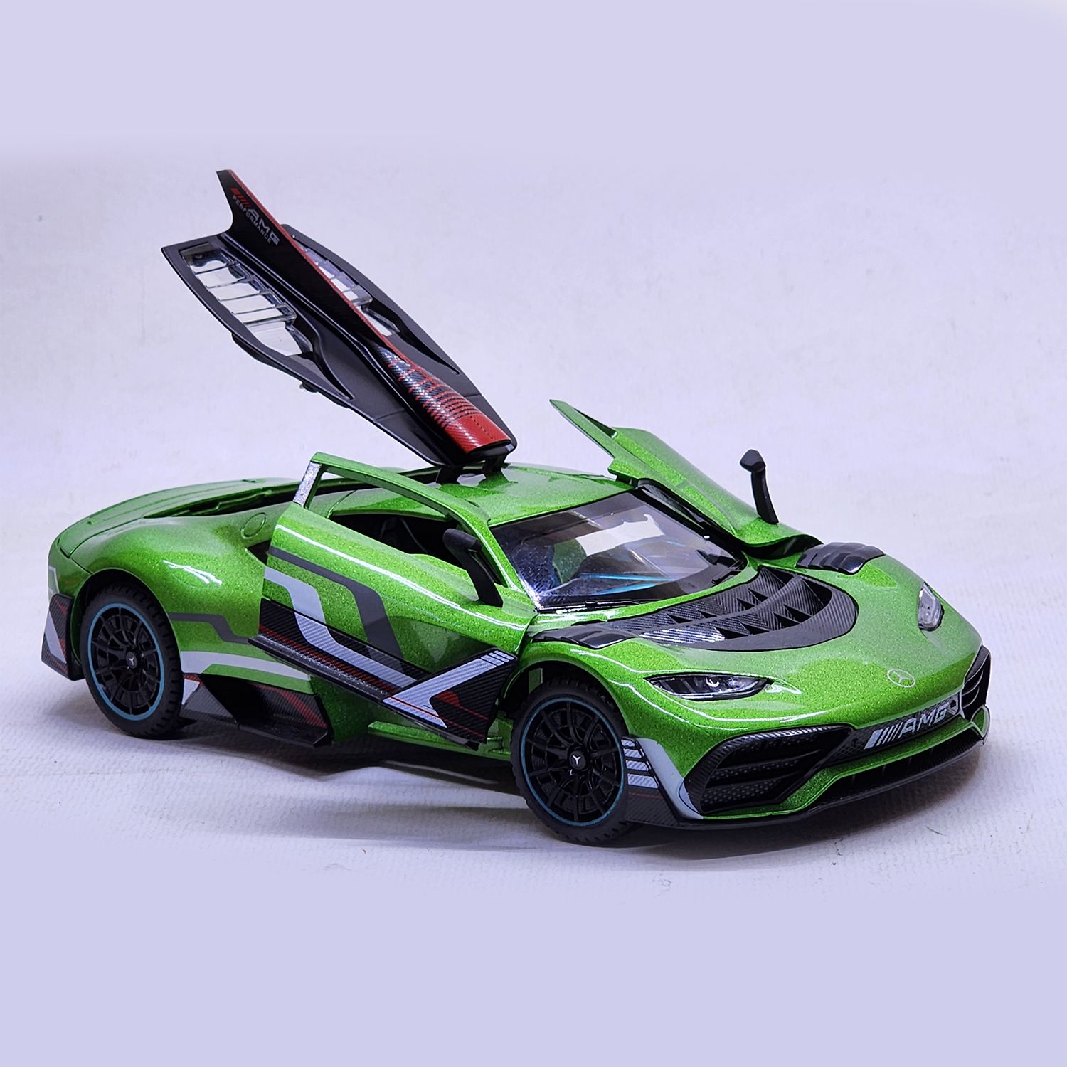 ماشین بازی مدل فلزی عقبکش BENZ AMG -  - 6