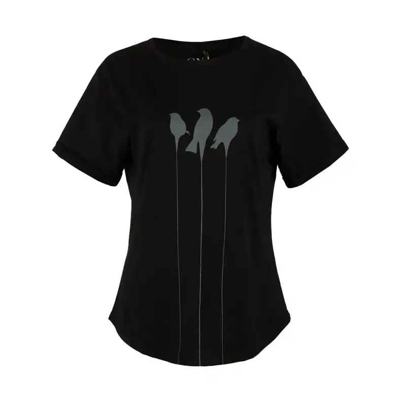 تی شرت آستین کوتاه زنانه مدل MDS-CF2516