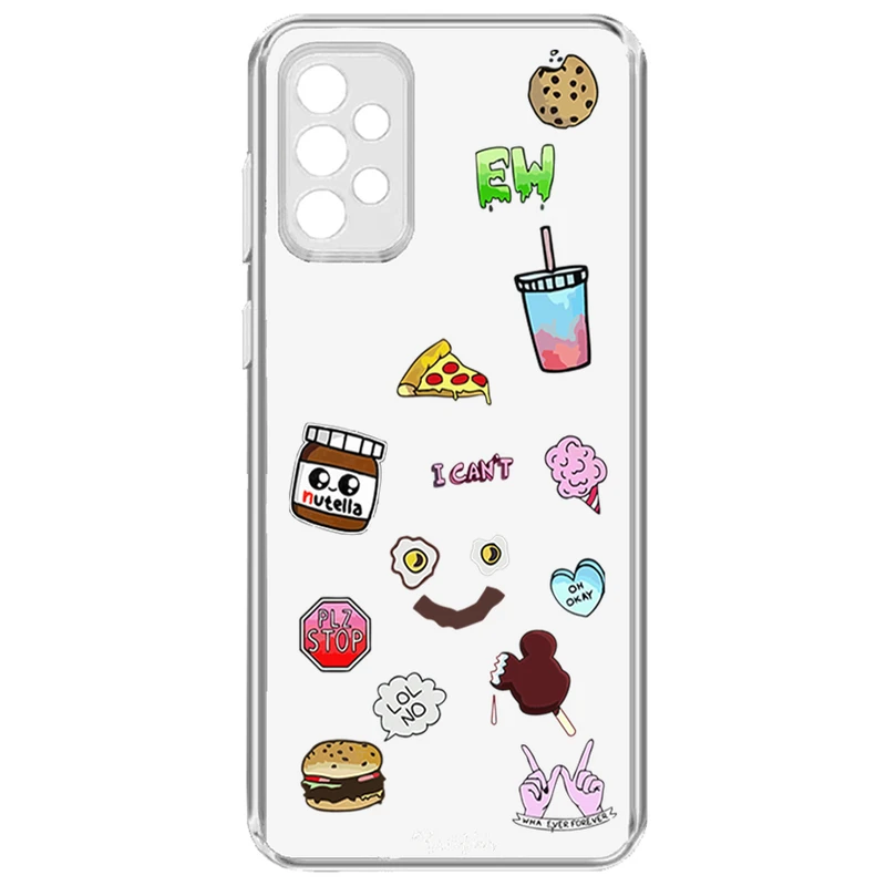 کاور طرح Yummy مناسب برای گوشی موبایل سامسونگ  Galaxy M32 5G