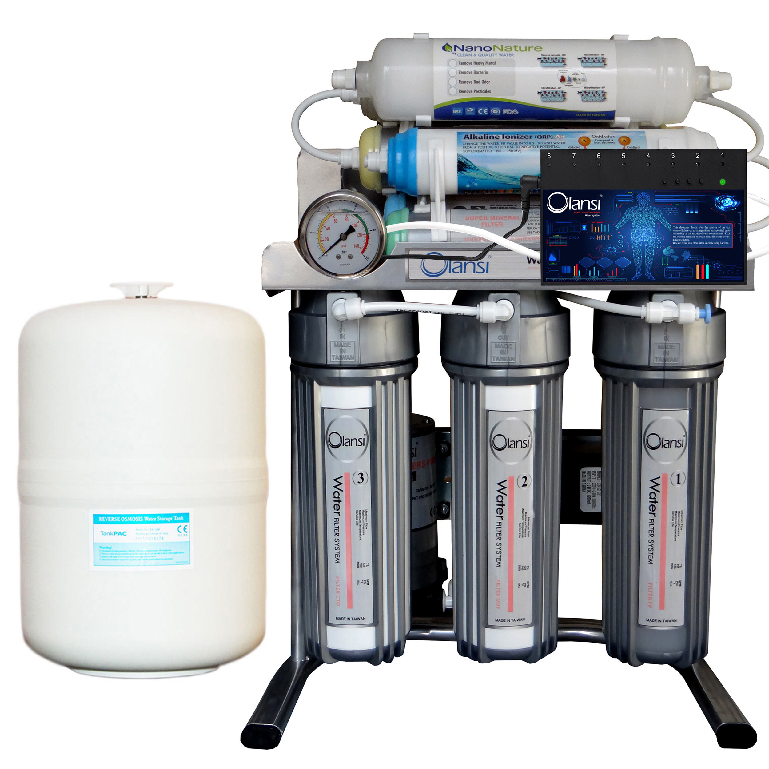 دستگاه تصفیه کننده آب اولانسی مدل CHROME IA1037