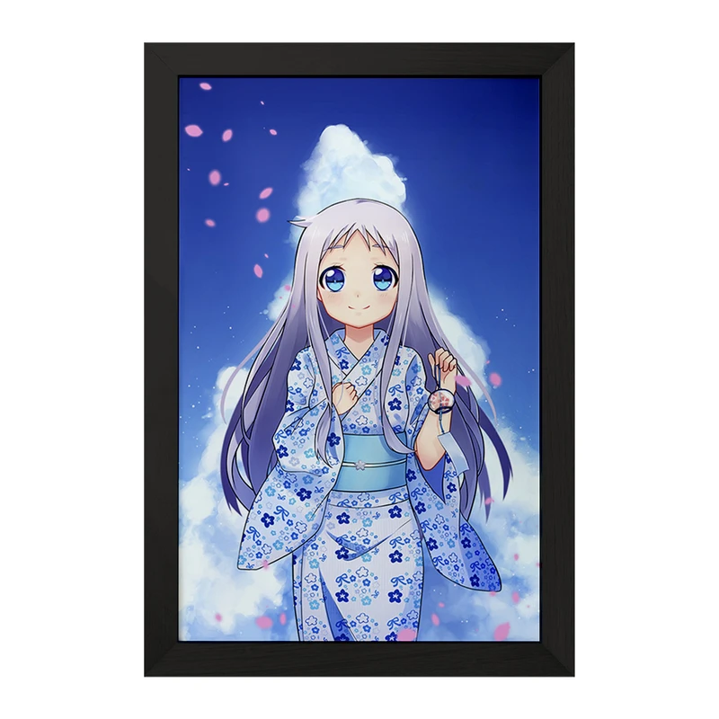 تابلو خندالو مدل میکو هونما انیمه آنوهانا کد 31949