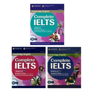 کتاب Cambridge English Complete IELTS Student Book اثر Guy Brook-Hart And Vanessa Jakeman انتشارات آرماندیس سه جلدی