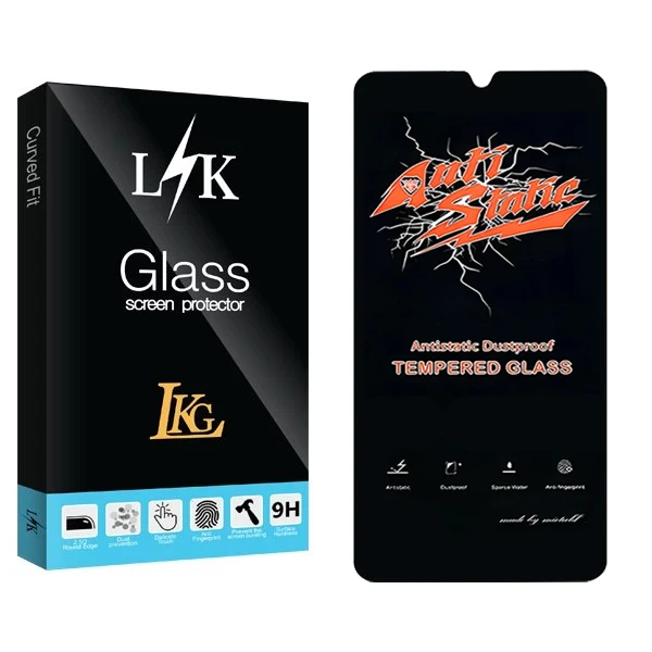 محافظ صفحه نمایش ال کا جی مدل LKK ANTISTATIC مناسب برای گوشی موبایل سامسونگ Galaxy A05 / A05s / شیائومی Redmi 13C 4G / Redmi 13C 5G / Redmi 13R / Poco C65 / Poco M6 5G