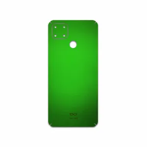 MAHOOT Metallic-Green Cover Sticker for Realme C25s