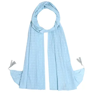 شال زنانه مدل نخی پلیسه کوک دوزی کد ana-9203