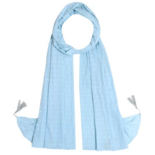 شال زنانه مدل نخی پلیسه کوک دوزی کد ana-9203