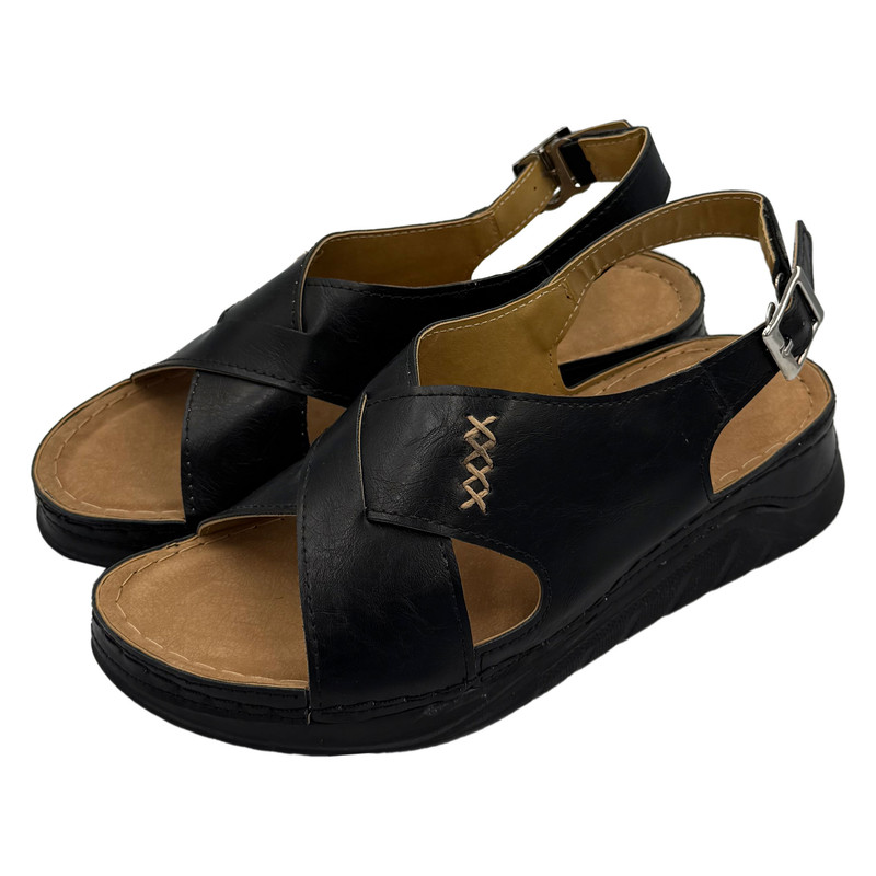 صندل زنانه مدل ضربدری مارال