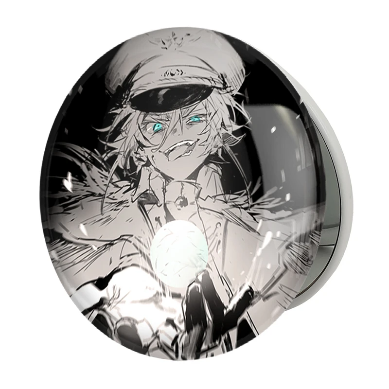 آینه جیبی خندالو طرح تانیا انیمه یوجو سنکی مدل تاشو کد 34704