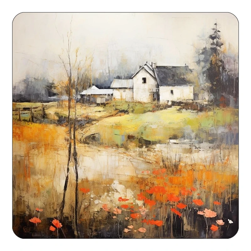 مگنت کاکتی طرح نقاشی رنگ روغن مدل mp73115