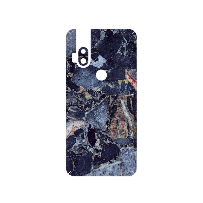 برچسب پوششی ماهوت مدل Broken black marble مناسب برای گوشی موبایل موتورولا One Hyper