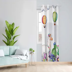 پرده طرح بالن مدل مخمل پانچی کد 5170L z سایز 140x200 سانتی متر