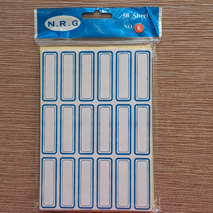 برچسب کد18T بسته 5 عددی