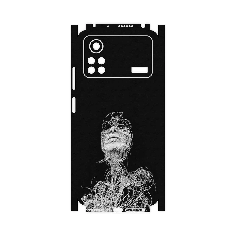 برچسب پوششی ماهوت مدل Strings Digital Art 2-FullSkin مناسب برای گوشی موبایل شیائومی Poco X4 Pro 5G