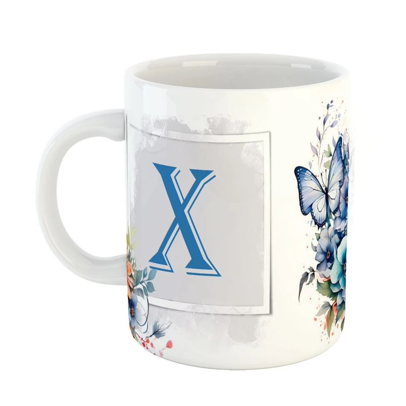 ماگ پاد افرین مدل پروانه طرح حرف X