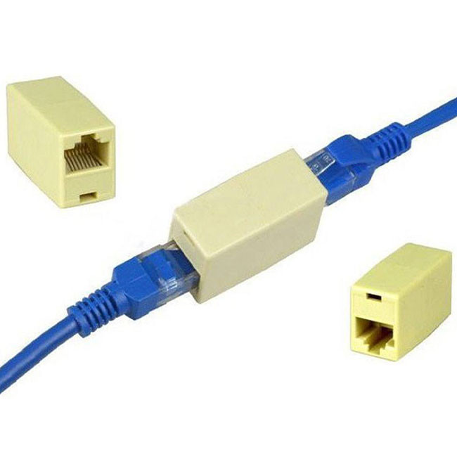 مبدل افزایش طول RJ45  مدل 009 بسته 5 عددی 1
