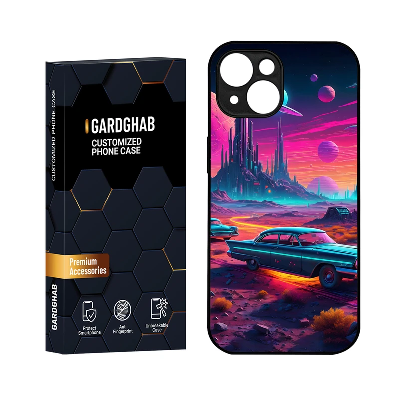 کاور گارد قاب مدل هنری مناسب برای گوشی موبایل اپل IPhone 15