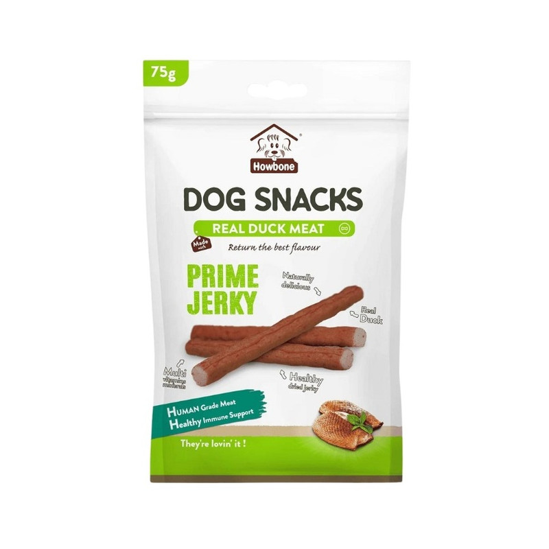 تشویقی مدادی سگ هابون مدل Prime Jerky گوشت اردک وزن 75 گرم