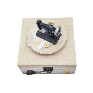 جعبه موزیکال طرح چرخ خیاطی کد M1