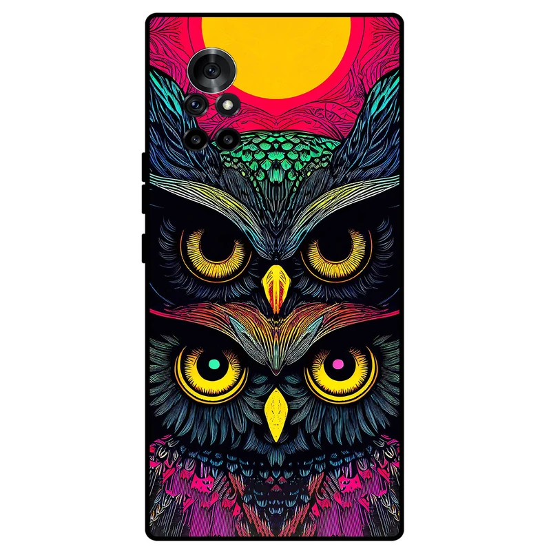 کاور مگافون طرح جغد مدل 1904 مناسب برای گوشی موبایل هوآوی Nova 8 