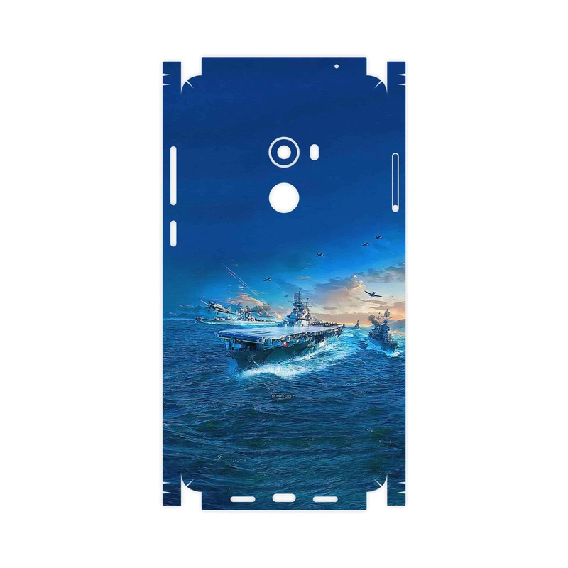برچسب پوششی ماهوت مدل Warship-FullSkin مناسب برای گوشی موبایل شیائومی Mi Mix 2