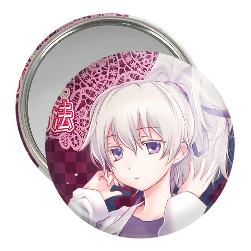 آینه جیبی خندالو مدل  یین انیمه تاریکتر از سیاهی ِDarker Than Black  کد 23440