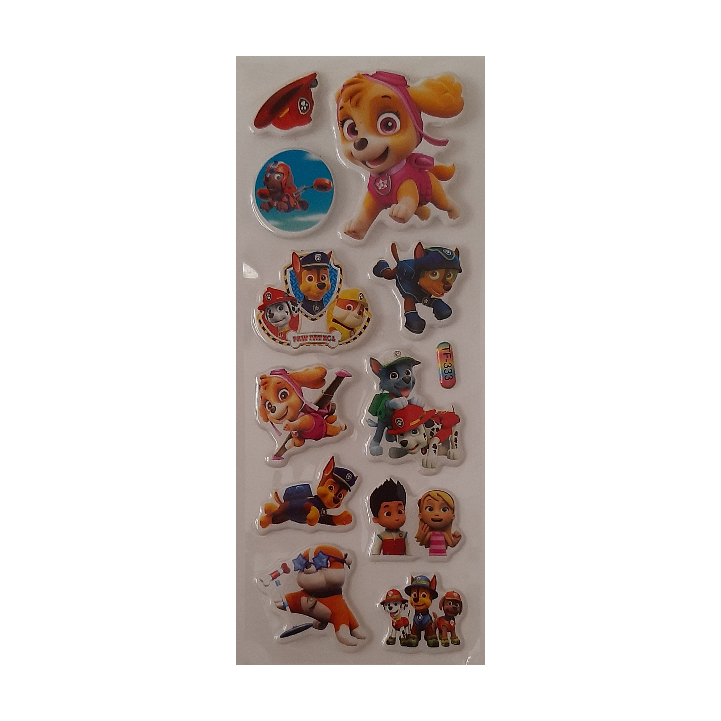 استیکر کلید و پریز کودک مدل سگ نگهبان کد 07