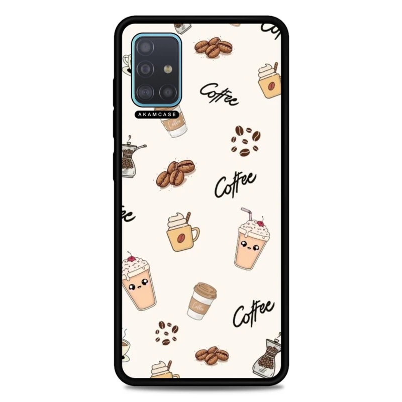 کاور آکام مدل AMC-WSGA51-COFFEE-5 مناسب برای گوشی موبایل سامسونگ Galaxy A51
