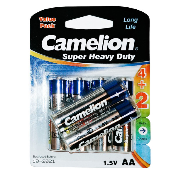 باتری قلمی کملیون مدل Super Heavy Duty بسته 24 عددی