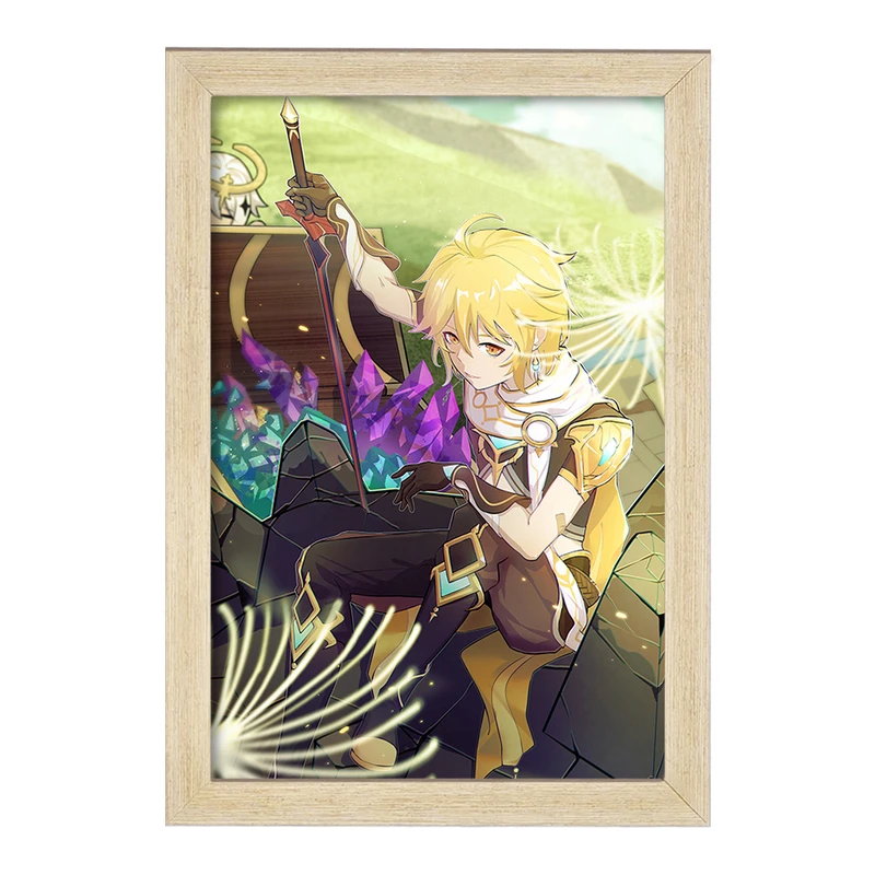 تابلو خندالو مدل بازی Genshin Impact کد 24545