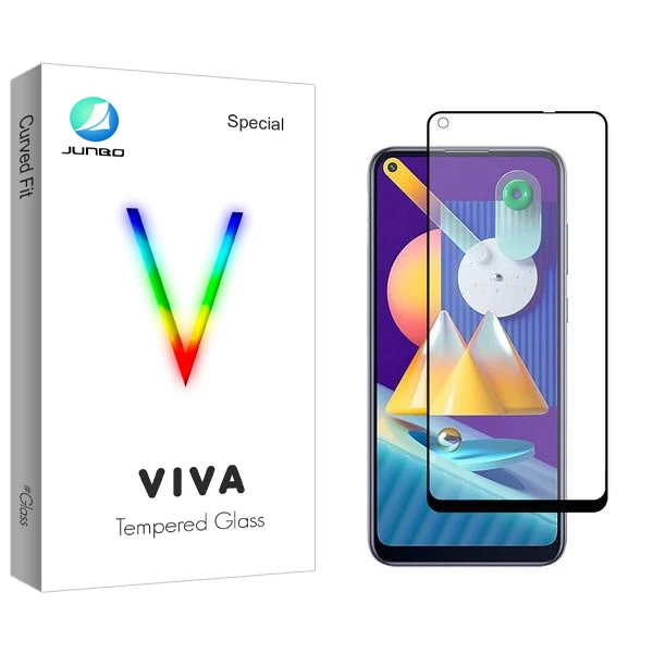 محافظ صفحه نمایش سرامیکی جانبو مدل Viva مناسب برای گوشی موبایل سامسونگ Galaxy M11