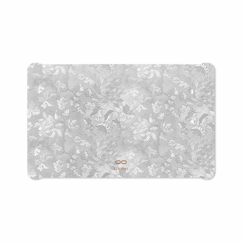 برچسب پوششی ماهوت مدل Silver-Wildflower مناسب برای تبلت سامسونگ Galaxy Tab E 9.6 2015 T560