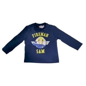 تی شرت آستین بلند پسرانه مدل آتش نشان