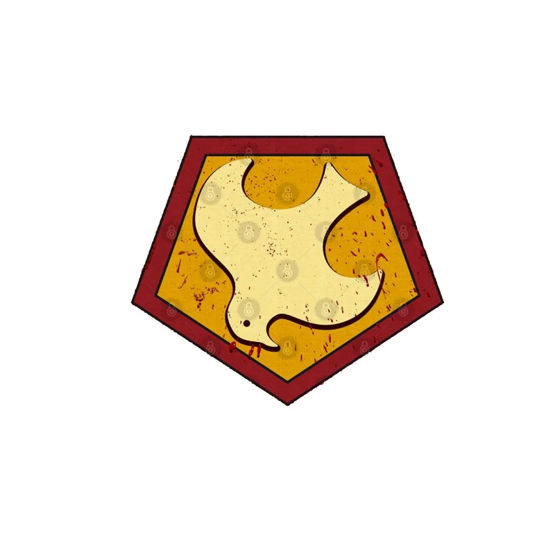 استیکر لپ تاپ و موبایل مدل سریال طرح صلح طلب دی سی Peacemaker DC کد 4535