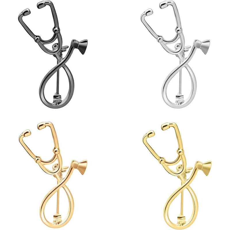 سنجاق سینه مدل گوشی پزشکی سنجاق سینه مدل گوشی پزشکی