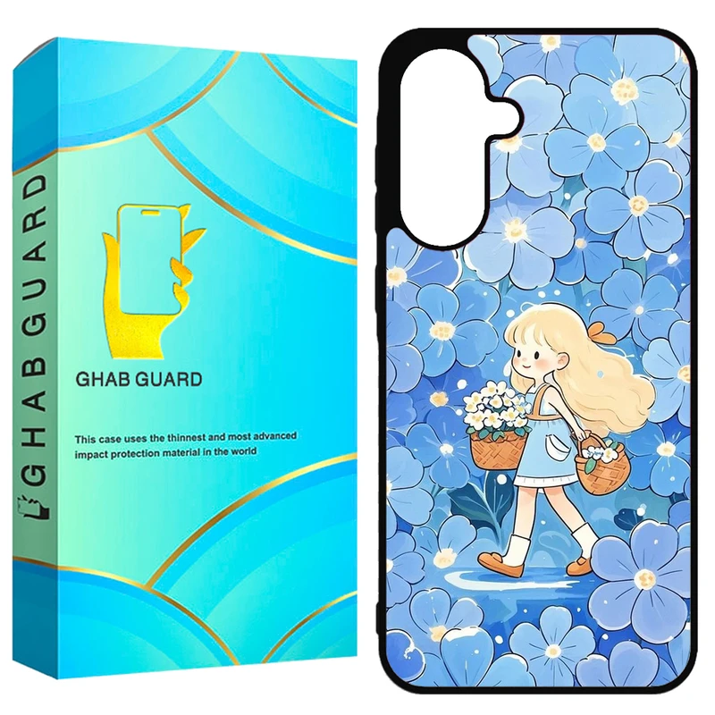 کاور قاب گارد طرح دختر مدل GA37 مناسب برای گوشی موبایل سامسونگ Galaxy A37